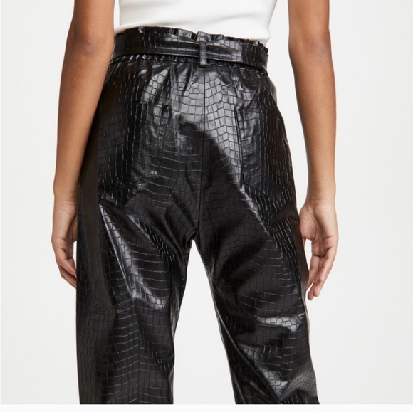 Amanda Uprichard Beekman Black‎ Pants Small - Picture 7 of 7